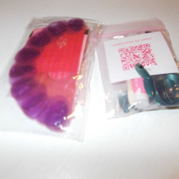 Two Olive and June nail kits. One gingerbread; one Christmas green. - Picture 3 of 4